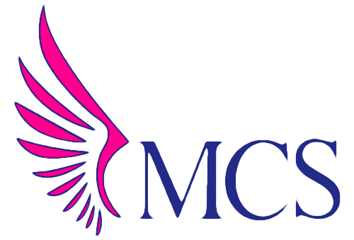 Magenta logo without background